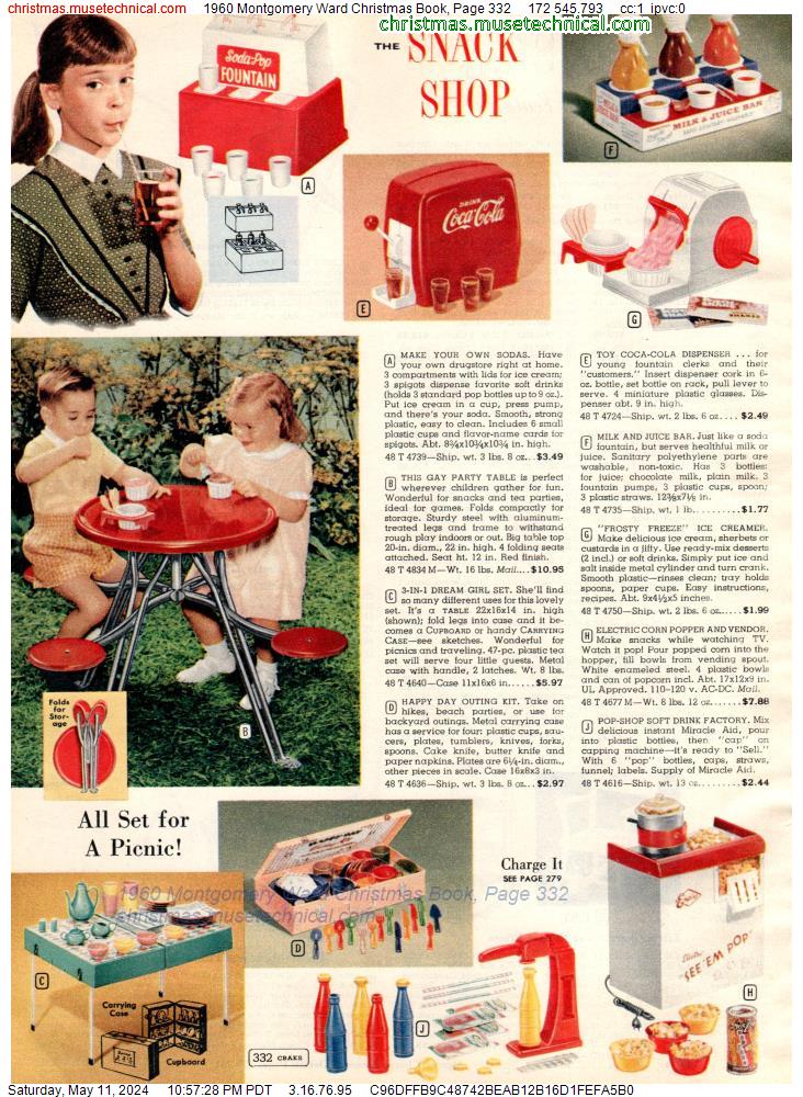 1960 Montgomery Ward Christmas Book, Page 332
