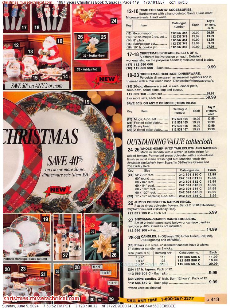 1997 Sears Christmas Book (Canada), Page 419