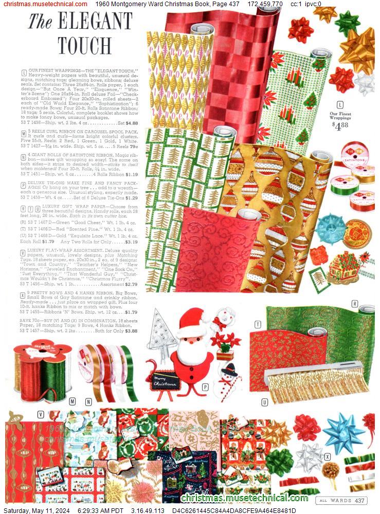 1960 Montgomery Ward Christmas Book, Page 437