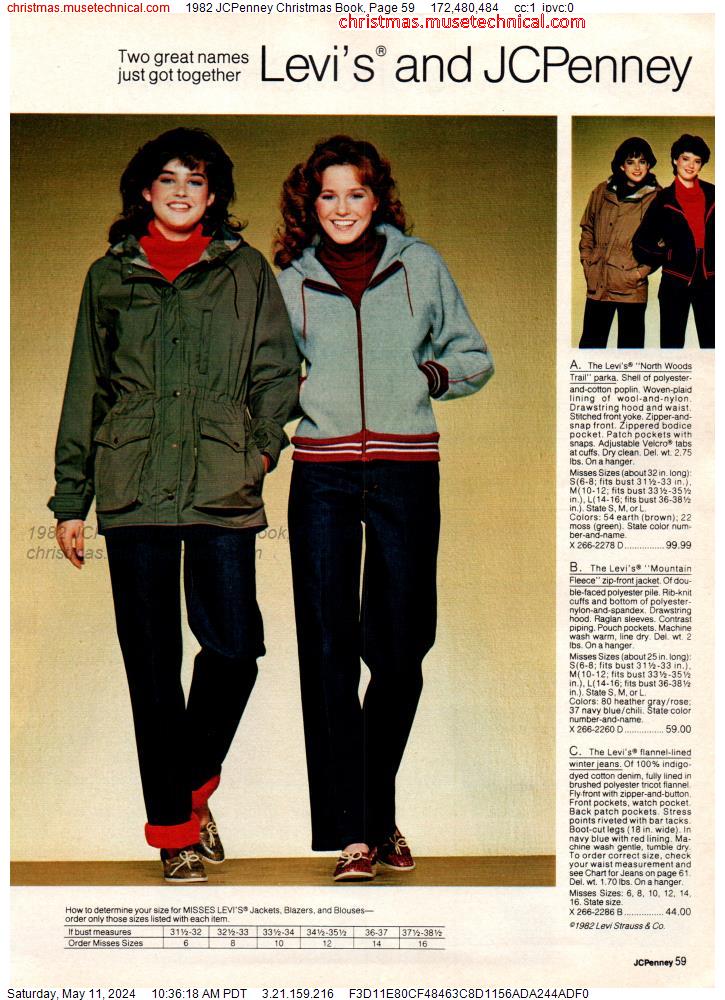 1982 JCPenney Christmas Book, Page 59