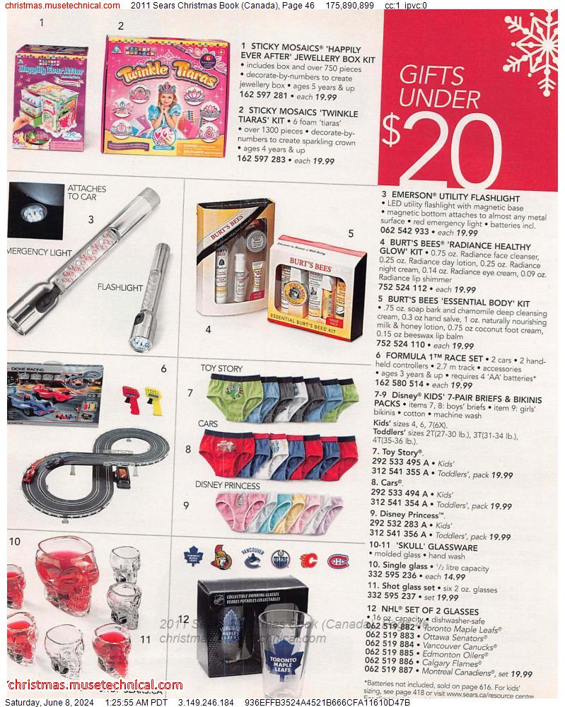 2011 Sears Christmas Book (Canada), Page 46