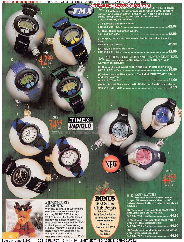 1999 Sears Christmas Book (Canada), Page 100