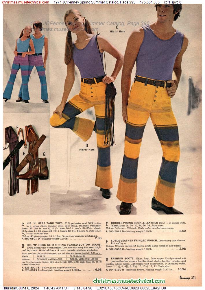 1971 JCPenney Spring Summer Catalog, Page 395