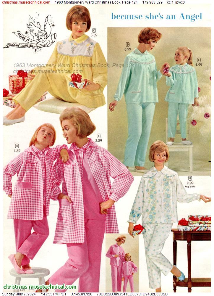 1963 Montgomery Ward Christmas Book, Page 124