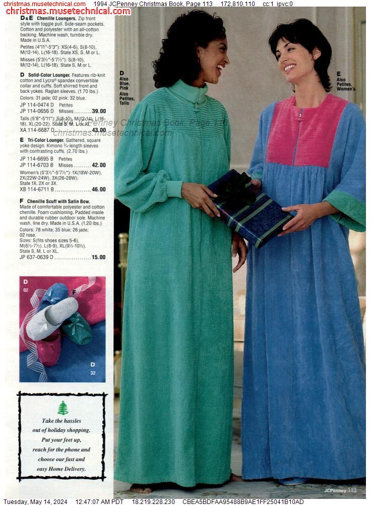 1994 JCPenney Christmas Book, Page 113