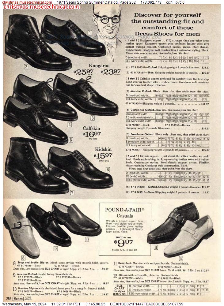 1971 Sears Spring Summer Catalog, Page 252