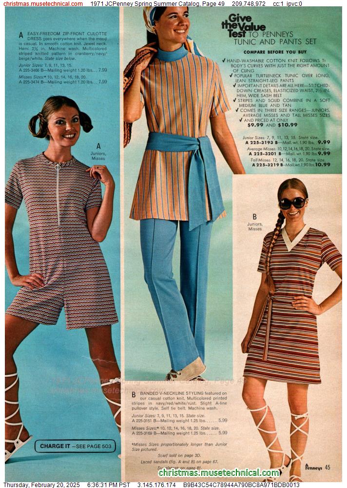 1971 JCPenney Spring Summer Catalog, Page 49