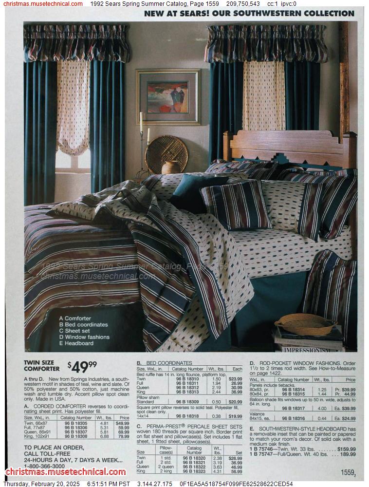 1992 Sears Spring Summer Catalog, Page 1559