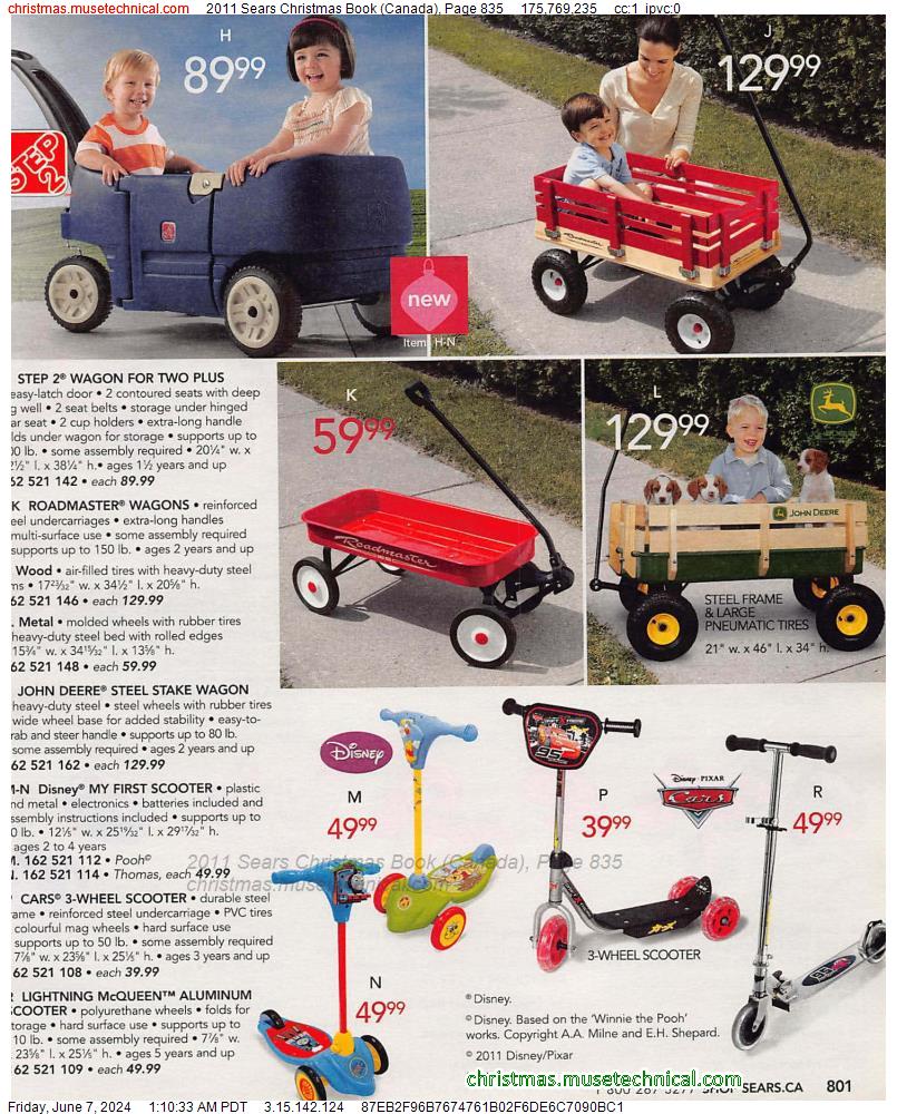 2011 Sears Christmas Book (Canada), Page 835