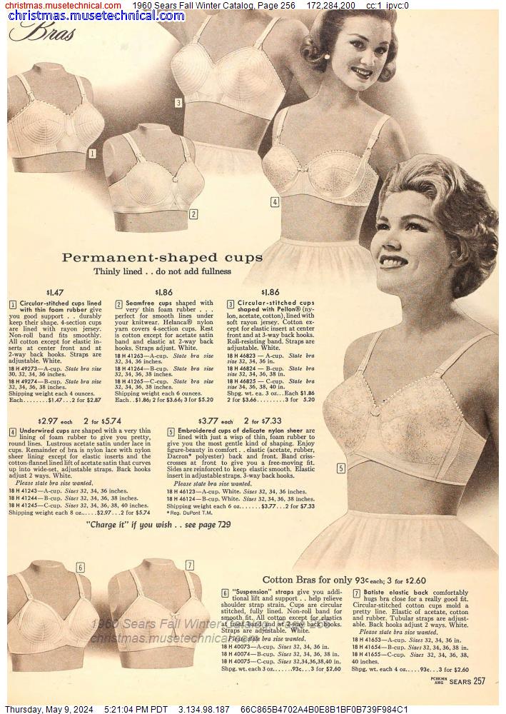 1960 Sears Fall Winter Catalog, Page 256