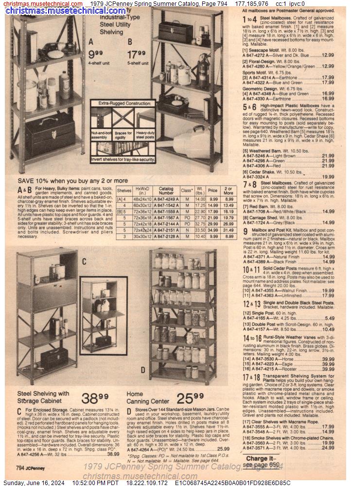 1979 JCPenney Spring Summer Catalog, Page 794