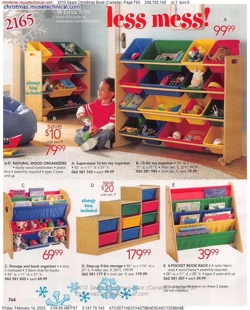 2010 Sears Christmas Book (Canada), Page 793