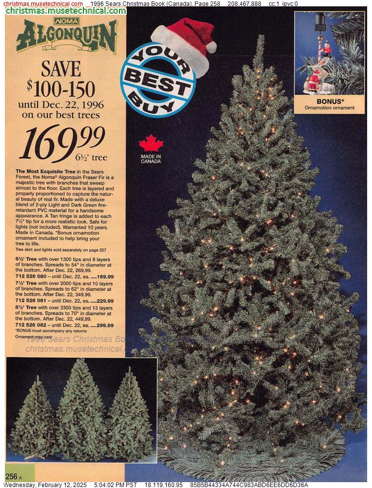 1996 Sears Christmas Book (Canada), Page 258