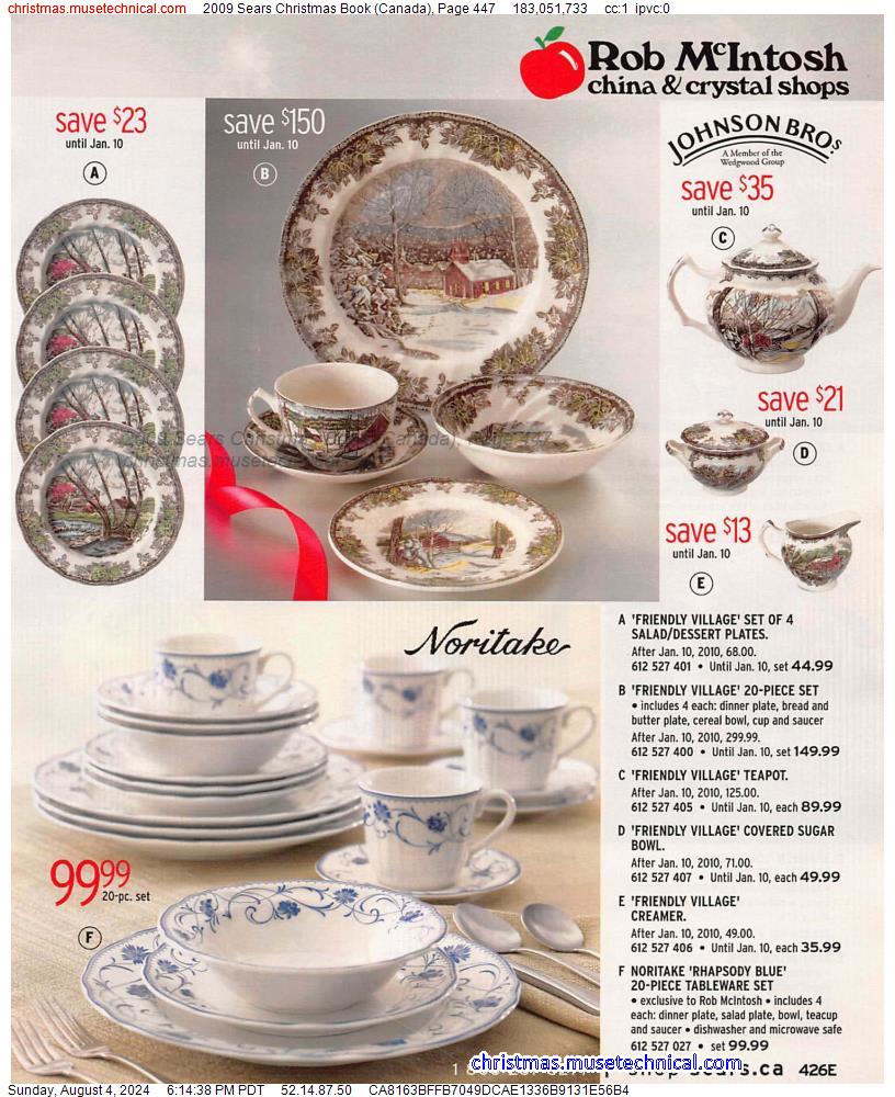 2009 Sears Christmas Book (Canada), Page 447