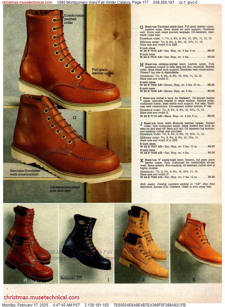 1985 Montgomery Ward Fall Winter Catalog, Page 177