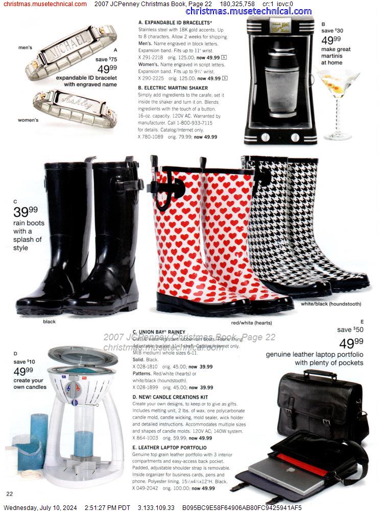 2007 JCPenney Christmas Book, Page 22