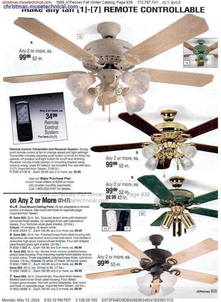 1996 JCPenney Fall Winter Catalog, Page 839
