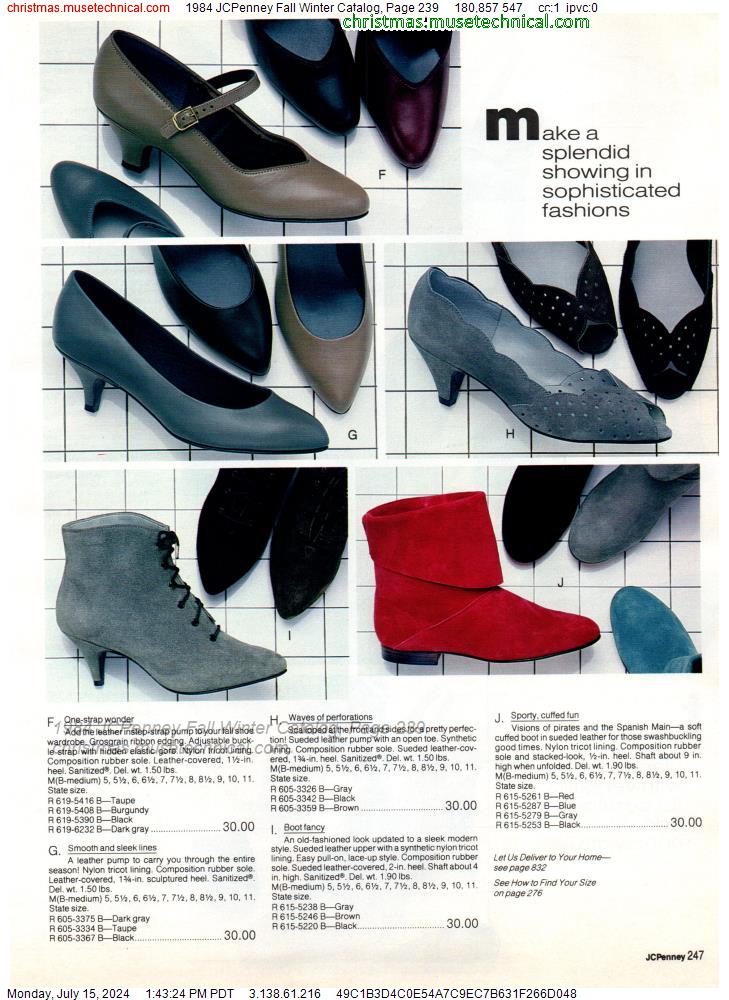 1984 JCPenney Fall Winter Catalog, Page 239