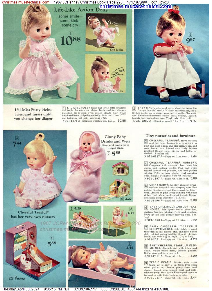 1967 JCPenney Christmas Book, Page 226