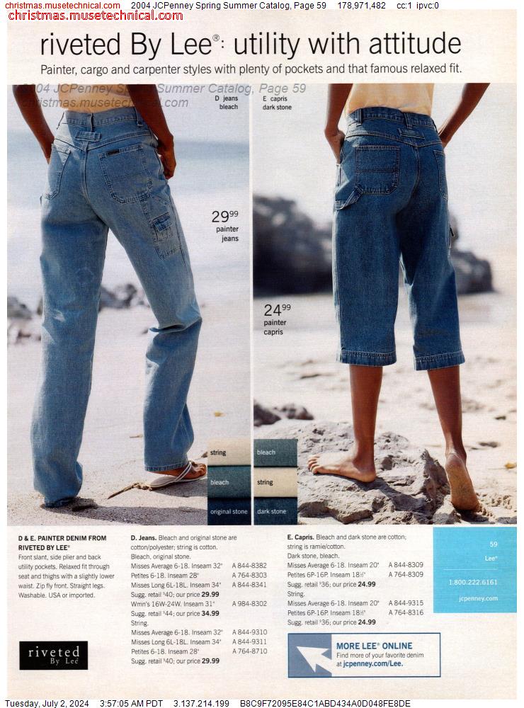 2004 JCPenney Spring Summer Catalog, Page 59