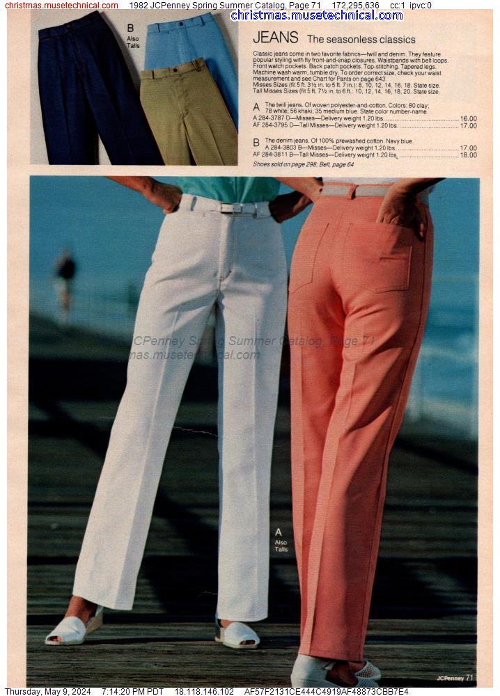 1982 JCPenney Spring Summer Catalog, Page 71