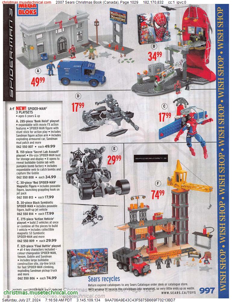 2007 Sears Christmas Book (Canada), Page 1029