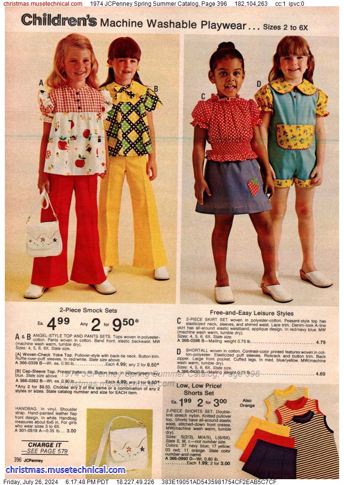 1974 JCPenney Spring Summer Catalog, Page 396
