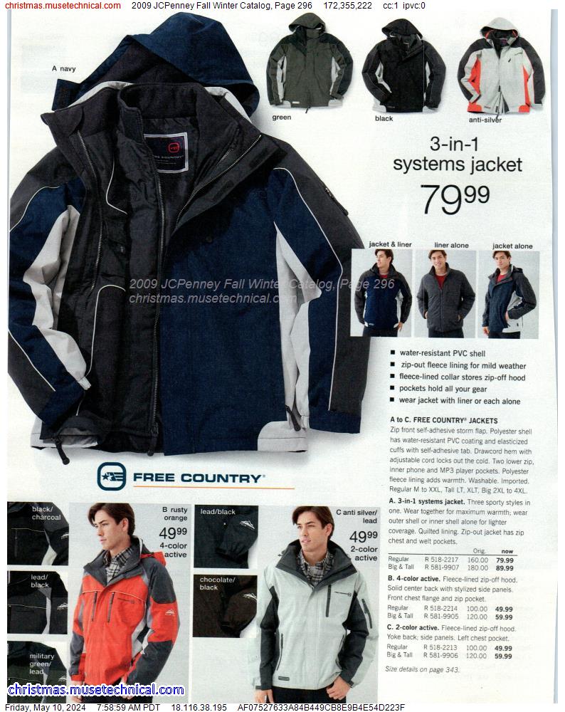 2009 JCPenney Fall Winter Catalog, Page 296
