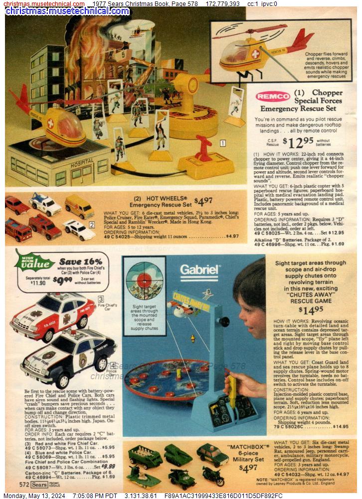 1977 Sears Christmas Book, Page 578