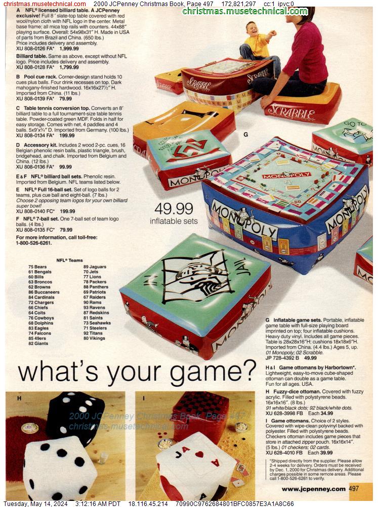 2000 JCPenney Christmas Book, Page 497