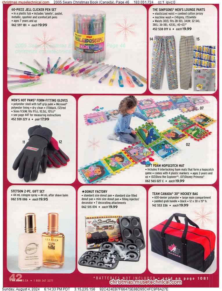 2005 Sears Christmas Book (Canada), Page 46