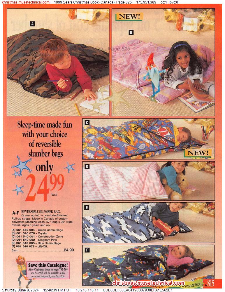 1999 Sears Christmas Book (Canada), Page 825