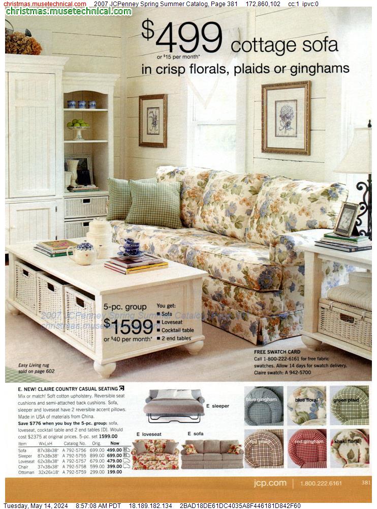 2007 JCPenney Spring Summer Catalog, Page 381