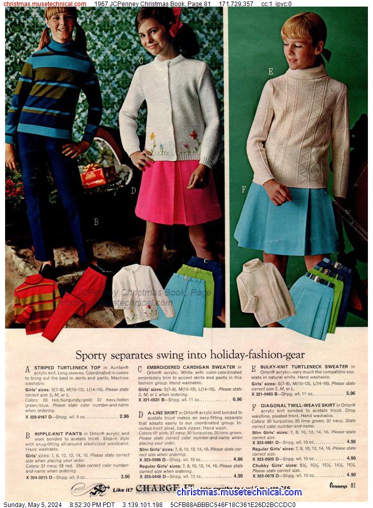 1967 JCPenney Christmas Book, Page 81