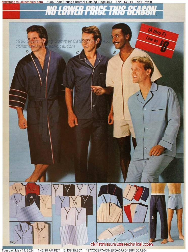 1986 Sears Spring Summer Catalog, Page 463