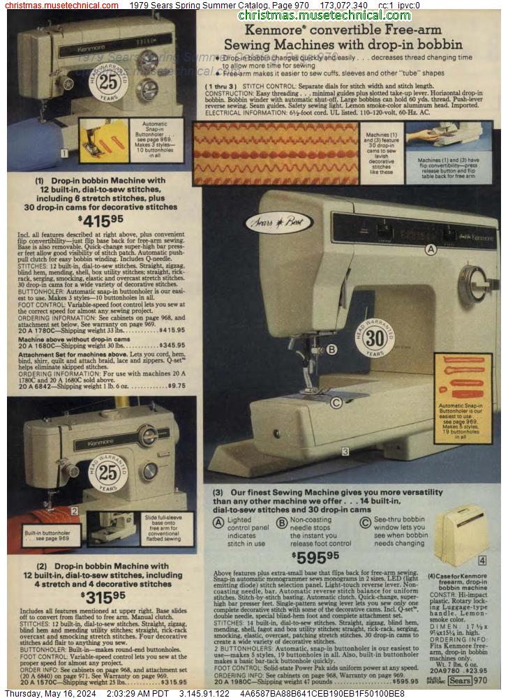 1979 Sears Spring Summer Catalog, Page 970
