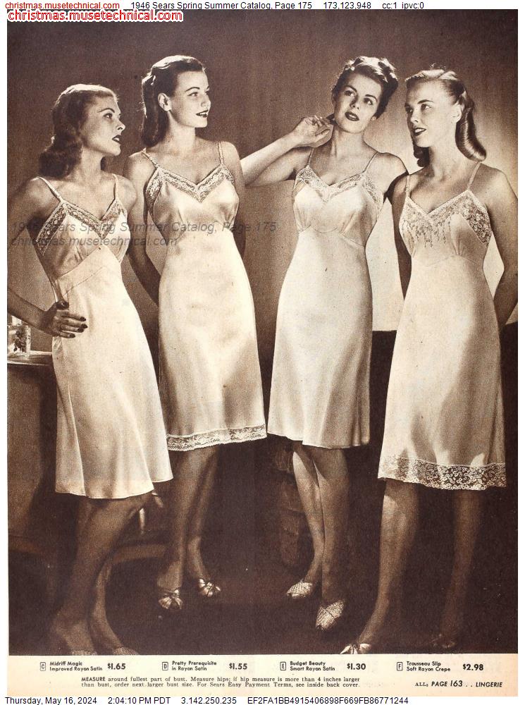 1946 Sears Spring Summer Catalog, Page 175