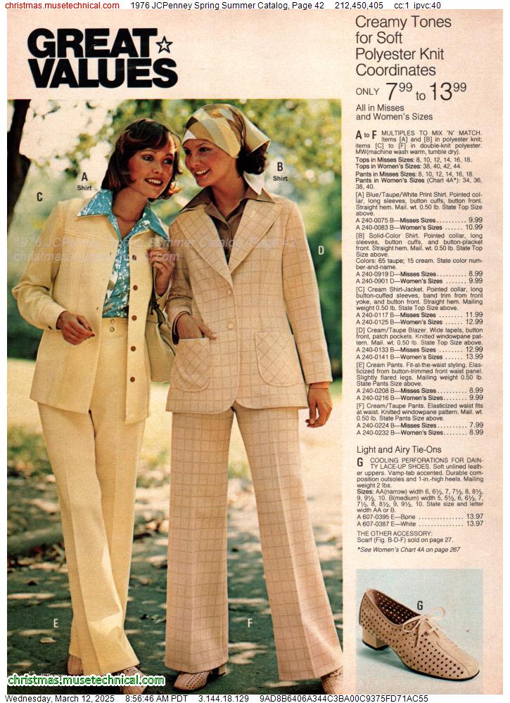 1976 JCPenney Spring Summer Catalog, Page 42