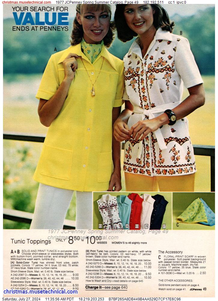 1977 JCPenney Spring Summer Catalog, Page 49