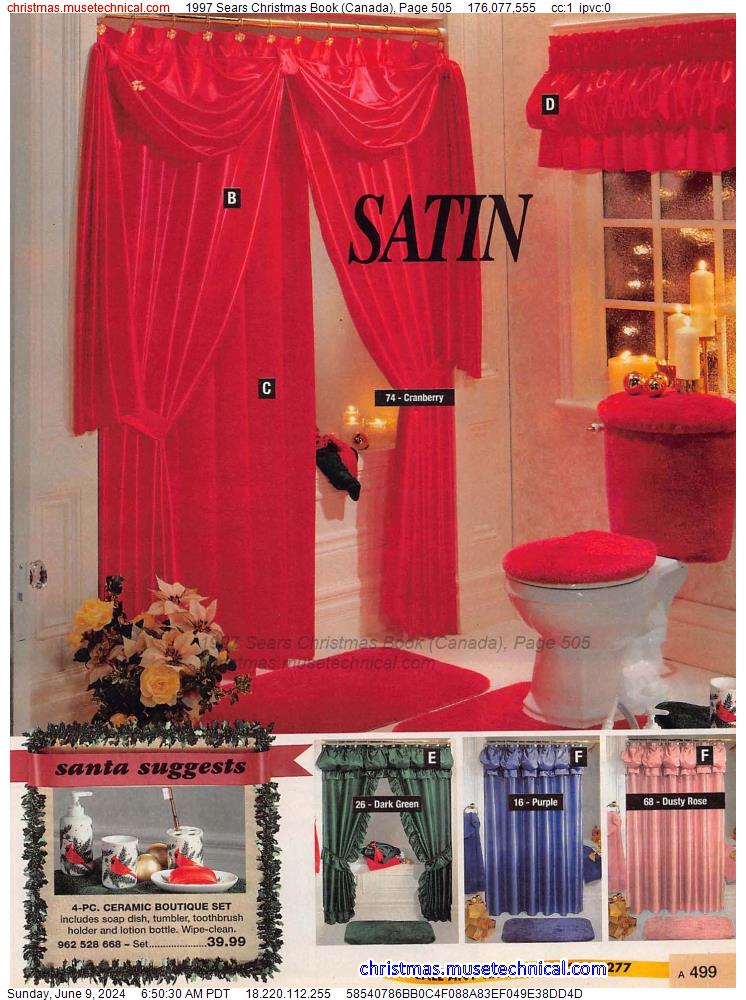 1997 Sears Christmas Book (Canada), Page 505