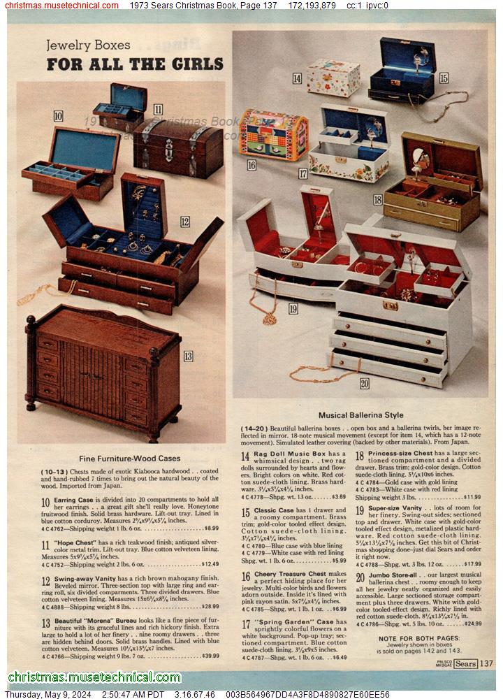 1973 Sears Christmas Book, Page 137