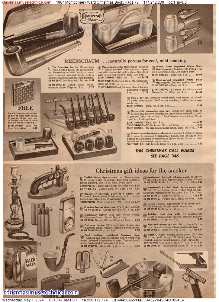 1967 Montgomery Ward Christmas Book, Page 78