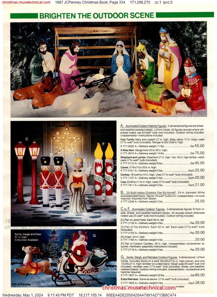 1987 JCPenney Christmas Book, Page 334