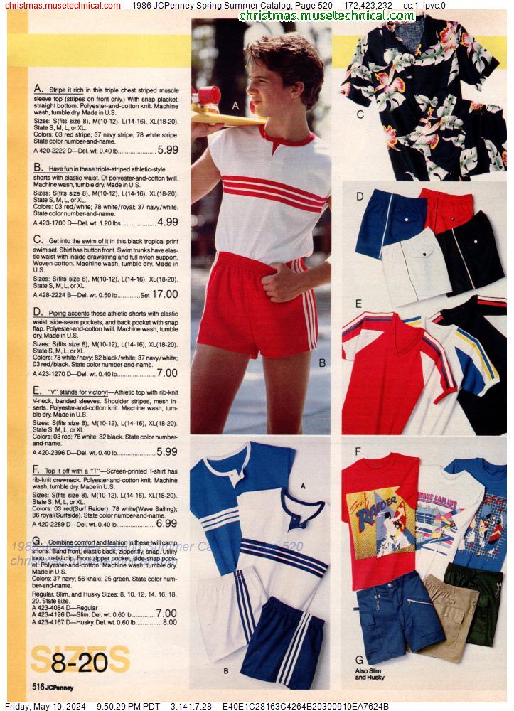 1986 JCPenney Spring Summer Catalog, Page 520