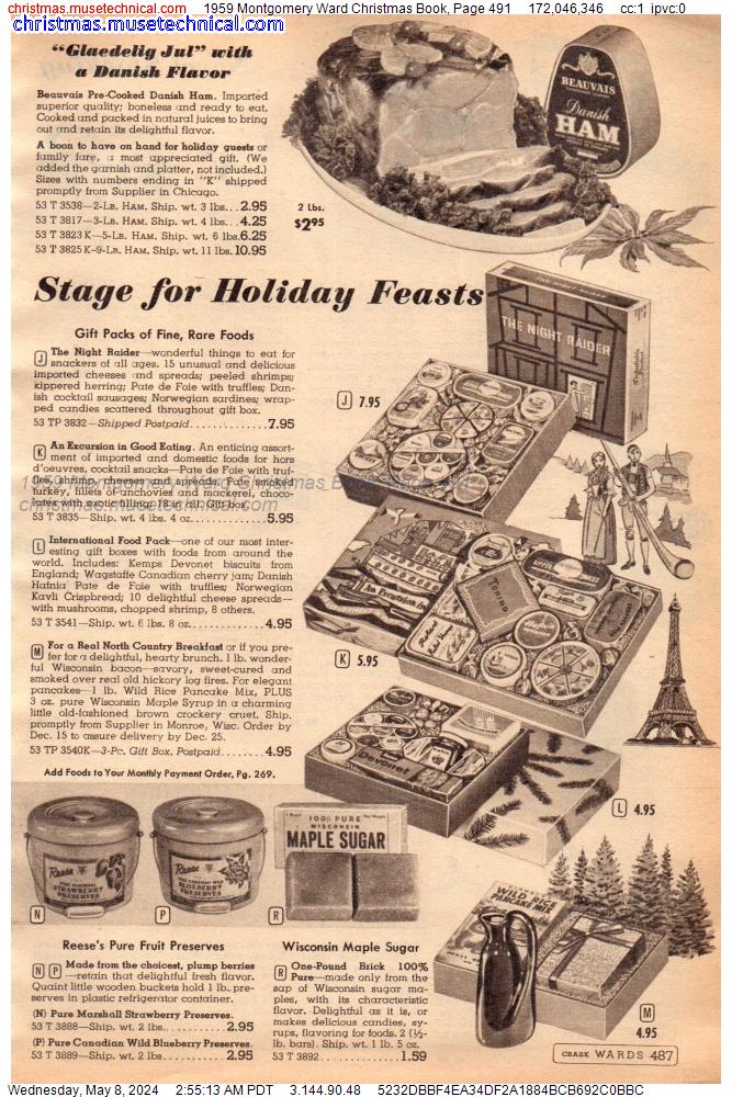 1959 Montgomery Ward Christmas Book, Page 491