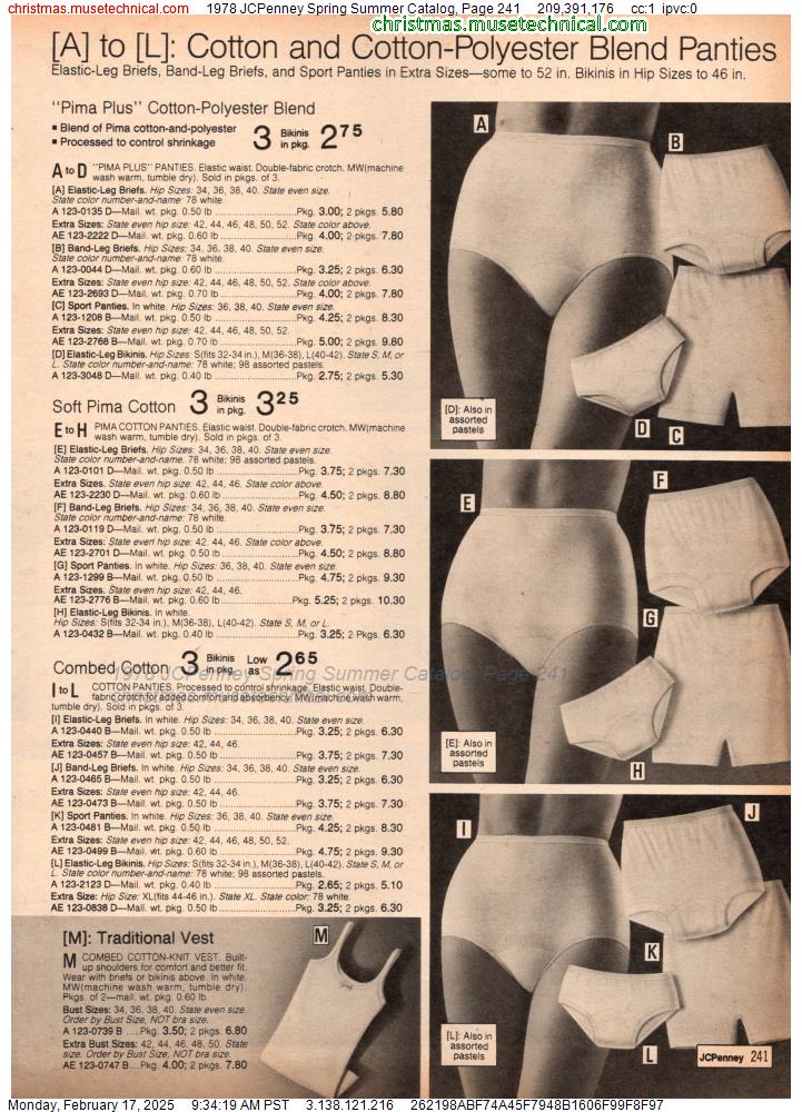 1978 JCPenney Spring Summer Catalog, Page 241