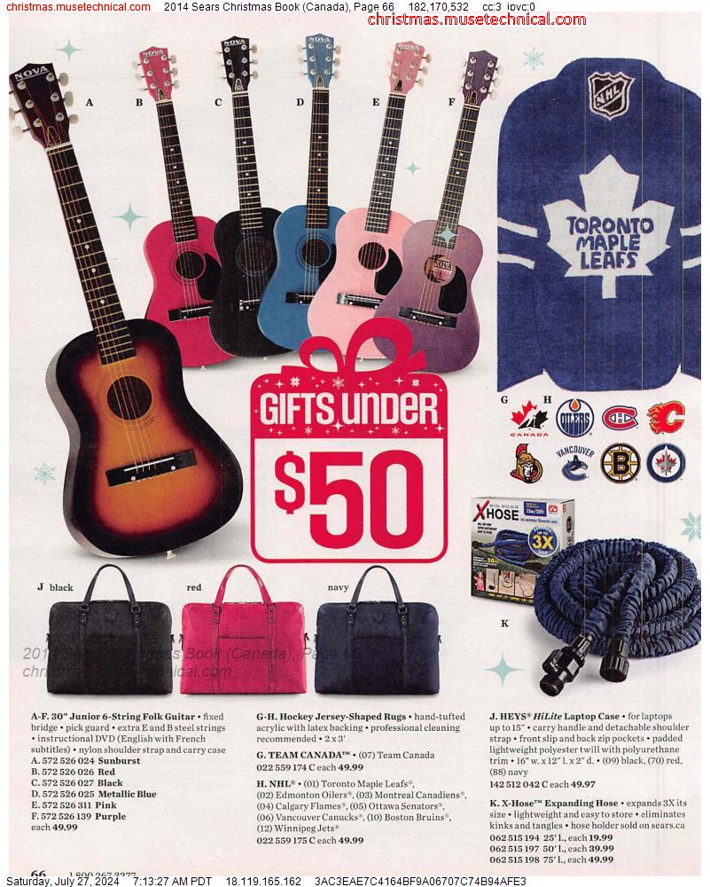 2014 Sears Christmas Book (Canada), Page 66