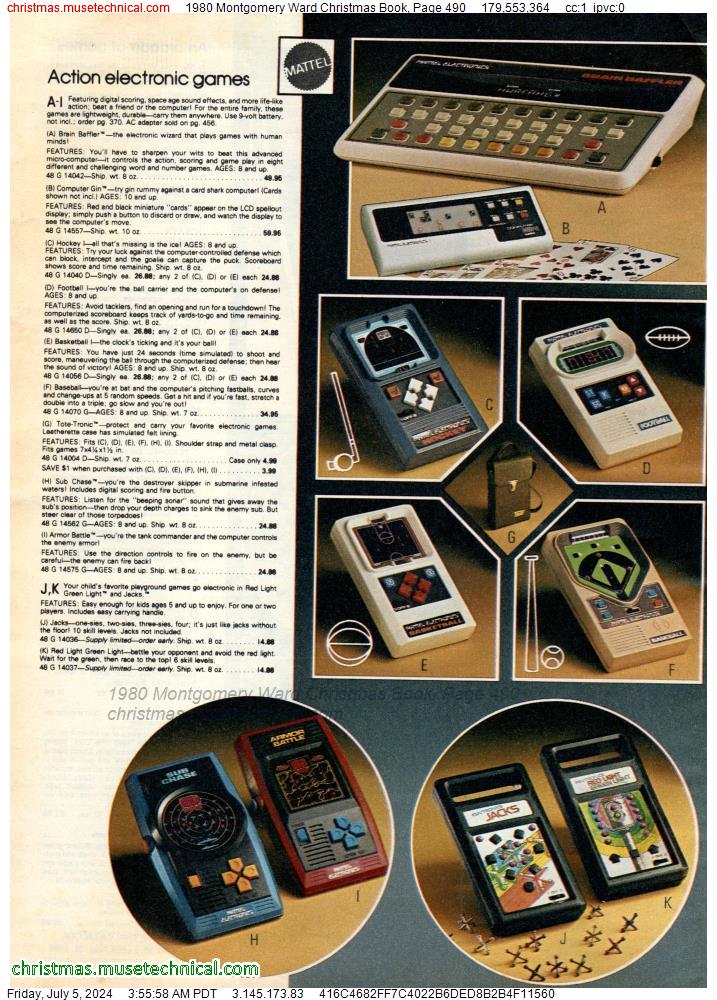1980 Montgomery Ward Christmas Book, Page 490
