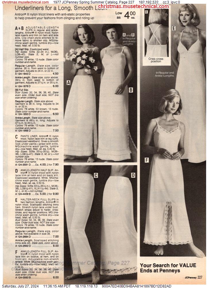 1977 JCPenney Spring Summer Catalog, Page 227