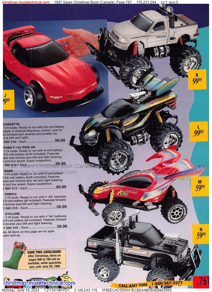 1997 Sears Christmas Book (Canada), Page 767